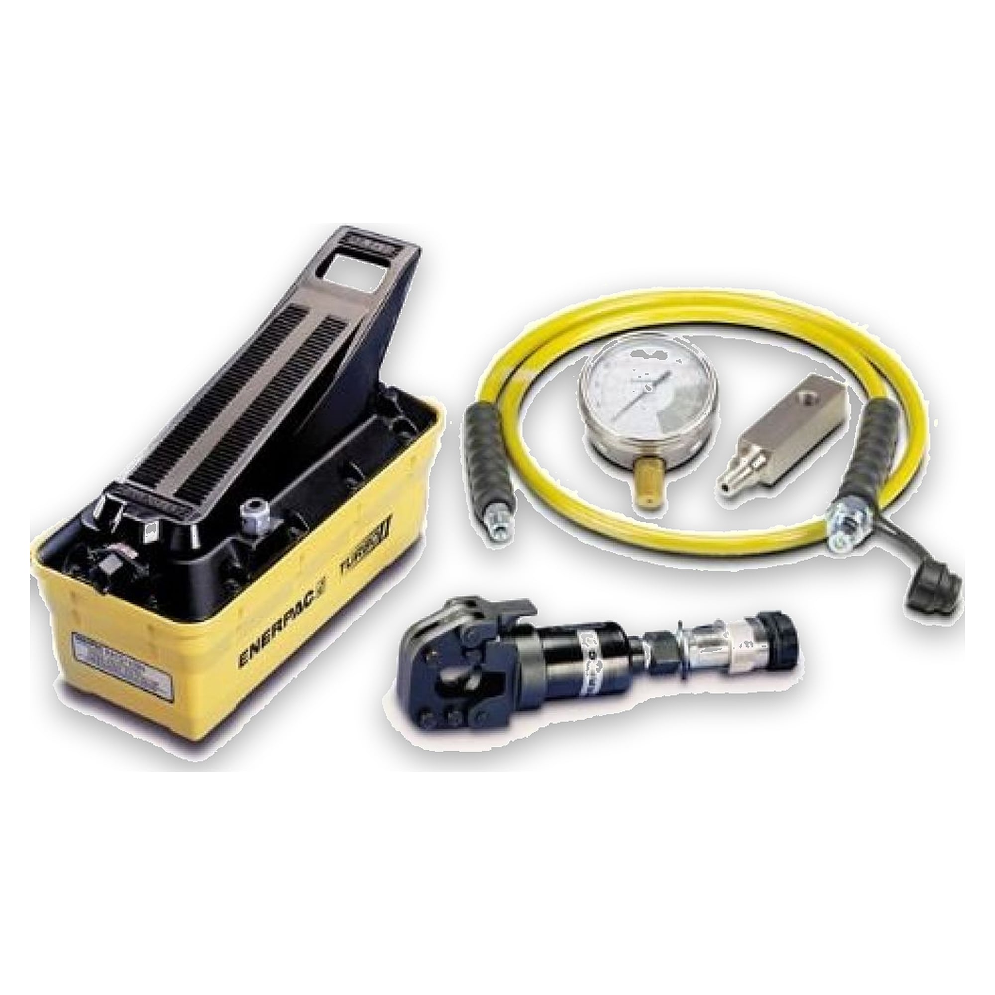 Self-Contained Hydraulic Cutter Set with Air Pump, 4 t - Enerpac STC750A