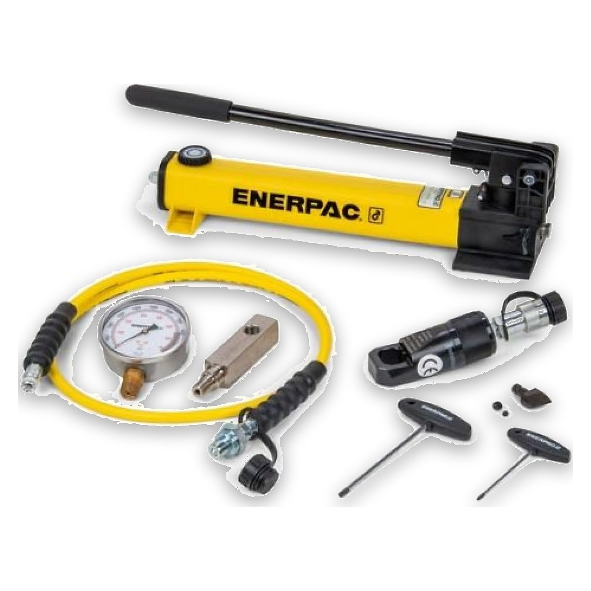 Hydraulisches Mutternsprenger-Set mit Handpumpe, 98 kN, Sechskant bis 24 mm - Enerpac STN1924H