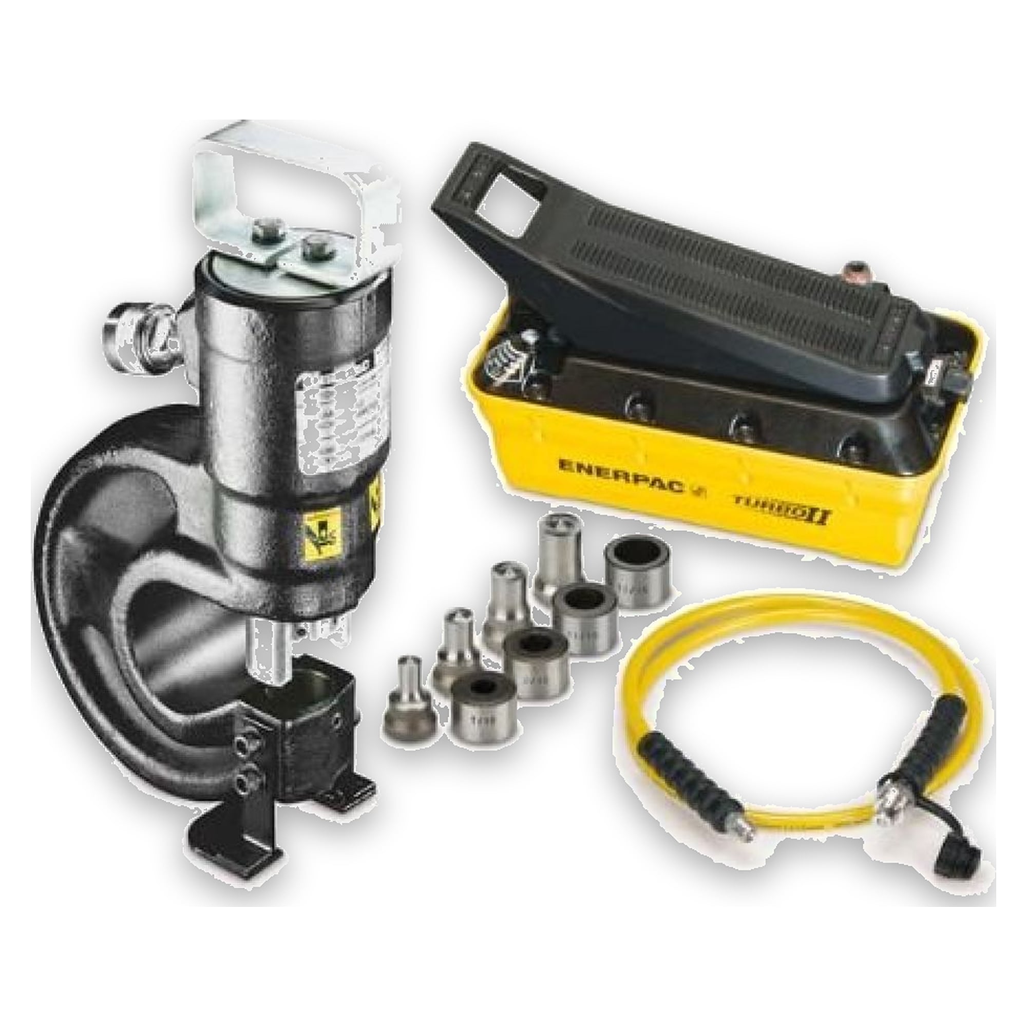 Hydraulisches Standard-Stempel- und Matrizenset mit Luftpumpe, 35 t - Enerpac STP35A