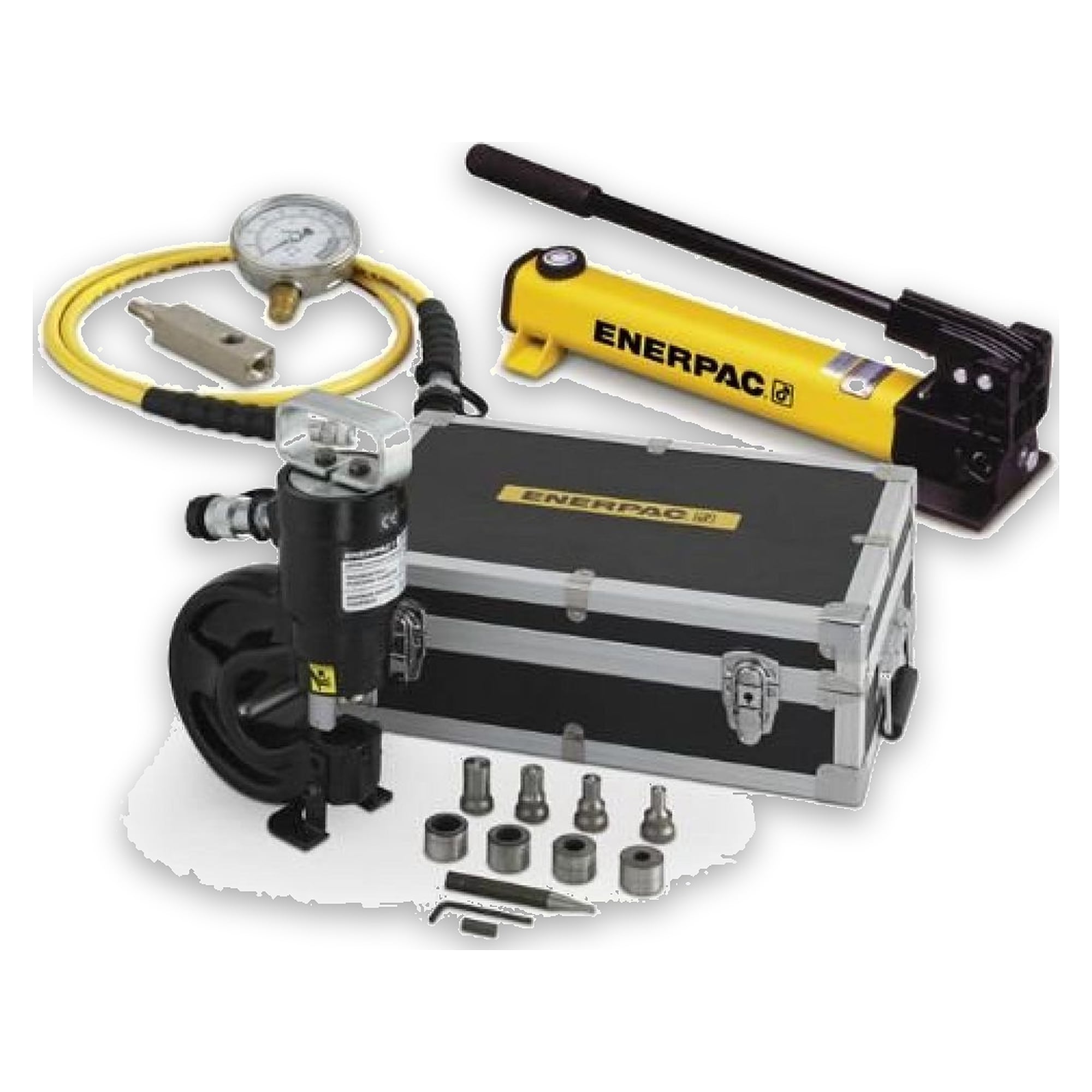 Hydraulisches Standard-Stempel- und Matrizenset mit Handpumpe, 35 t - Enerpac STP35H