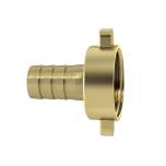 Riegler 146191.2/3 Tube fitting G2x50 swivel nut taper seat lightweight Brass