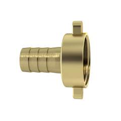 Riegler 146177.2/3 Tube fitting G1/2x10 swivel nut taper seat lightweight Brass