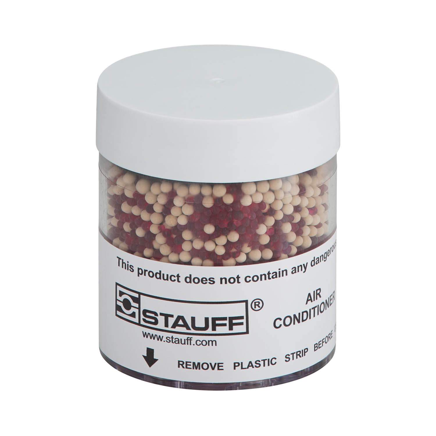 Stauff 6100241875. Luftentfeuchter (Einfache Ausführung) Standard-Trocknermaterial 25% Silicagel und 75% Molekularsieb Durchmesser 91 mm Baulänge 106,5 mm Innengewinde G3/4 BSP