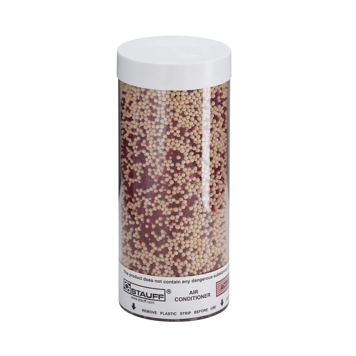 Stauff 6100241878. Luftentfeuchter (Einfache Ausführung) Standard-Trocknermaterial 25% Silicagel und 75% Molekularsieb Durchmesser 121 mm Baulänge 286,5 mm Innengewinde G1-1/4 BSP