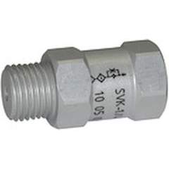 Riegler 108424.Flow valve, ET top, Aluminium, Ball seat valve