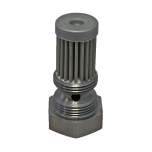 Stauff 6100109268. Replacement Filter Element Micron Rating: 10 µm Material: Stainless Mesh Outer Diameter (mm): 20 Inner Diameter (mm): 4,5 Length (mm): 57 Sealing: NBR, β ratio >2