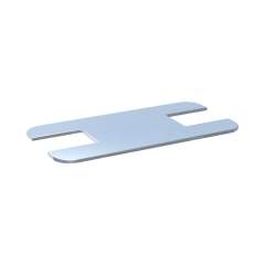 Stauff 1130000439. Sicherungsplatte,Gr. 2 Standard-Baureihe Stahl, Zink/Nickel-beschichtet DIN 3015