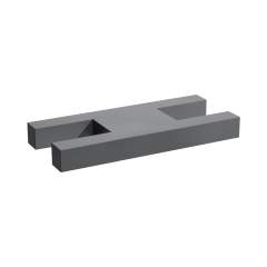 Stauff 1130000052. Safety Locking Plate Heavy Series Size 8S Carbon Steel, Zinc/Nickel Coat DIN 3015