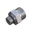 Stauff 6020000672. Straight Male Stud Fitting Size / Type: 10L M12x1, O-Ring only Fitting Body Steel, Zinc/Nickel-Plated