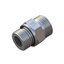 Stauff 6020000365. Straight Male Stud Fitting Size / Type: 06L M10x1, Profile Sealing (FPM) only Fitting Body Steel, Zinc/Nickel-Plated