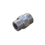 Stauff 6030003169. Straight Male Stud Fitting Size / Type:04LL G1/8 only Fitting Body Steel, Zinc/Nickel-Plated
