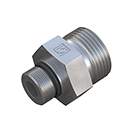 Stauff 6020002057. Gerade Einschraubverschraubung Baugröße:22L 3/4 UNF, O-Ring Nur Verschraubungskörper Stahl, zink/nickel-beschichtet