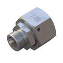 Stauff 6010014110. Gerade DKO-Reduzier- Verschraubung für Rohrenden Baugröße1: 08L Baugröße2: 08L Nur Verschraubungskörper Stahl, zink/nickel-beschichtet