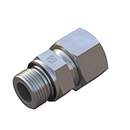 Stauff 6020000371. Straight Male Stud Fitting Size / Type: 12L M16x1,5, Profile Sealing (FPM) only Fitting Body Steel, Zinc/Nickel-Plated