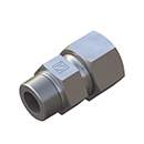 Stauff 6010000540. Straight Male Stud Fitting Size / Type:15L 3/4 BSP Taper With Cutting Ring & Union Nut Steel, Zinc/Nickel-Plated