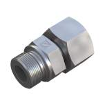 Stauff 6010002132. Straight Male Stud Standpipe Fitting Size / Type: 18L 1/2 BSP, Metallic Sealing Steel, Zinc/Nickel-Plated