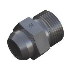 Stauff 6030000731. Straight Weld Fitting Size / Type: 06L Fitting Body only Steel, Phosphated