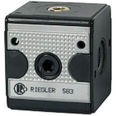 Riegler 100609.Distributor »multifix«, Wide design, Size 3, G 1/2, 4 outlets