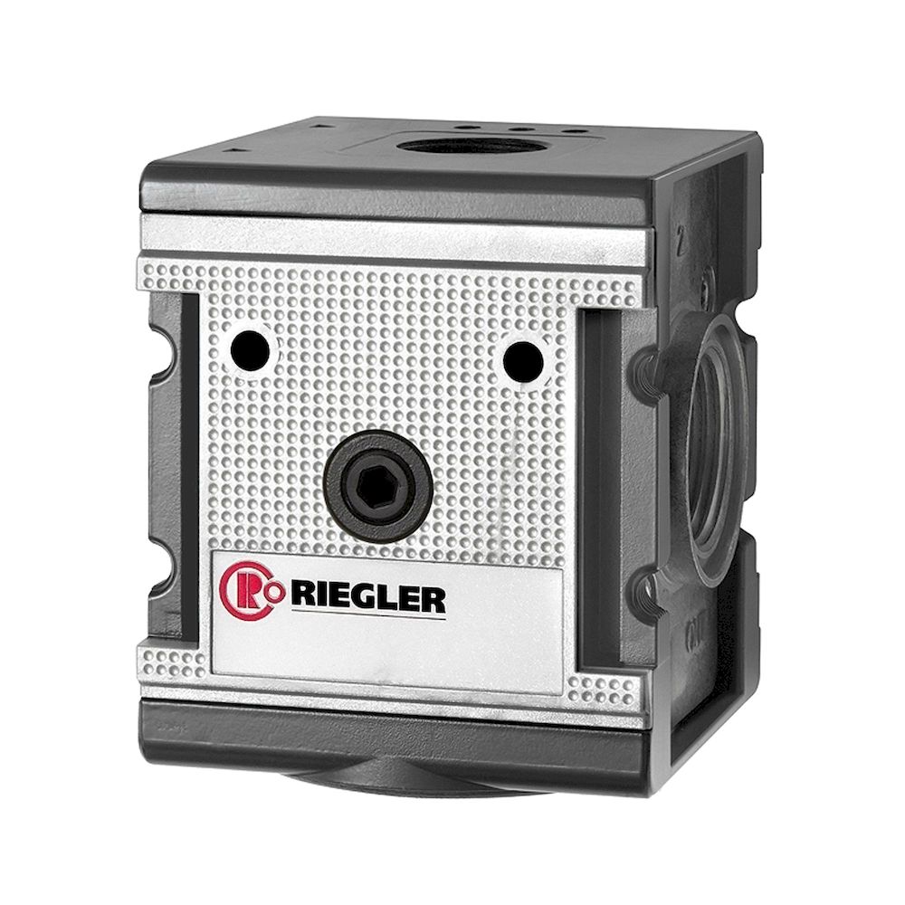 Riegler 133131.Distributor »multifix«, Wide design, Size 4, G 3/4, 4 outlets