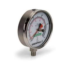 Enerpac T6002L, Manometer zu Testzwecken, 162 mm Face, 316 Stahl, 350 bar Maximaler Druck