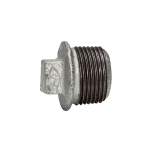 Riegler 113136. Stopfen 290, AG, R 1 1/4, schwarzer Temperguss feuerverz.