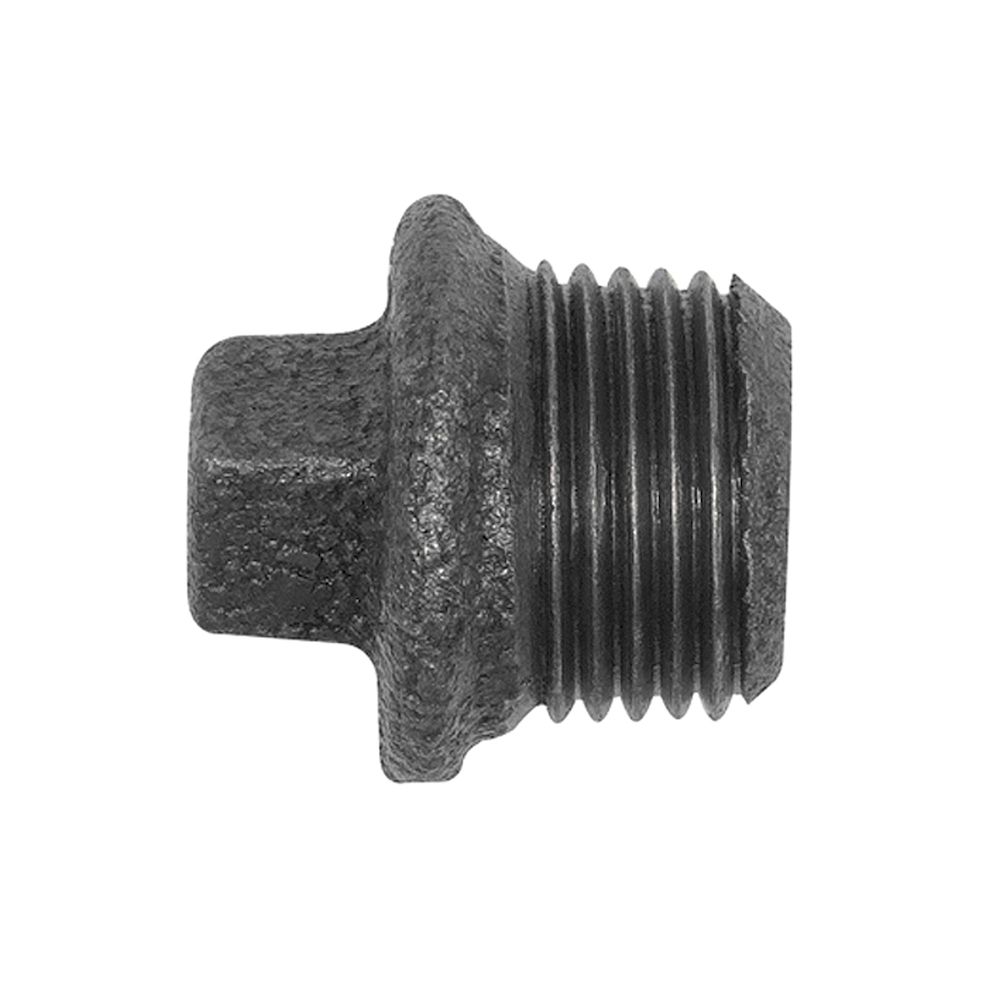 Riegler 133792.Stoppers 290, beaded, R 1 1/4 ET black malleable iron fitting