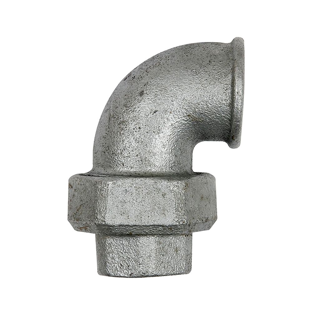 Riegler 112925.Fitting elbow 96, IT/IT, Rp 1 1/4, black malleable cast iron