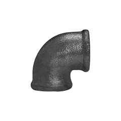 Riegler 133628.Bracket 90, 90°, Rp 3 IT, Rp 3 IT, black malleable iron fitting