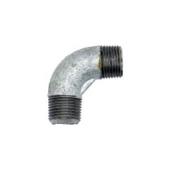 Riegler 112912.Bracket 94, 90°, ET/ET, R 1, black malleable cast iron