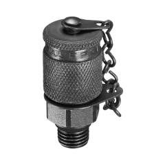 Stauff 1210001181. Test Coupling STAUFF Test 15 with Port Connection Thread: 1/4 BSP Self Lock Metal Protective Cap NBR-Seal Steel, Zinc-Nickel