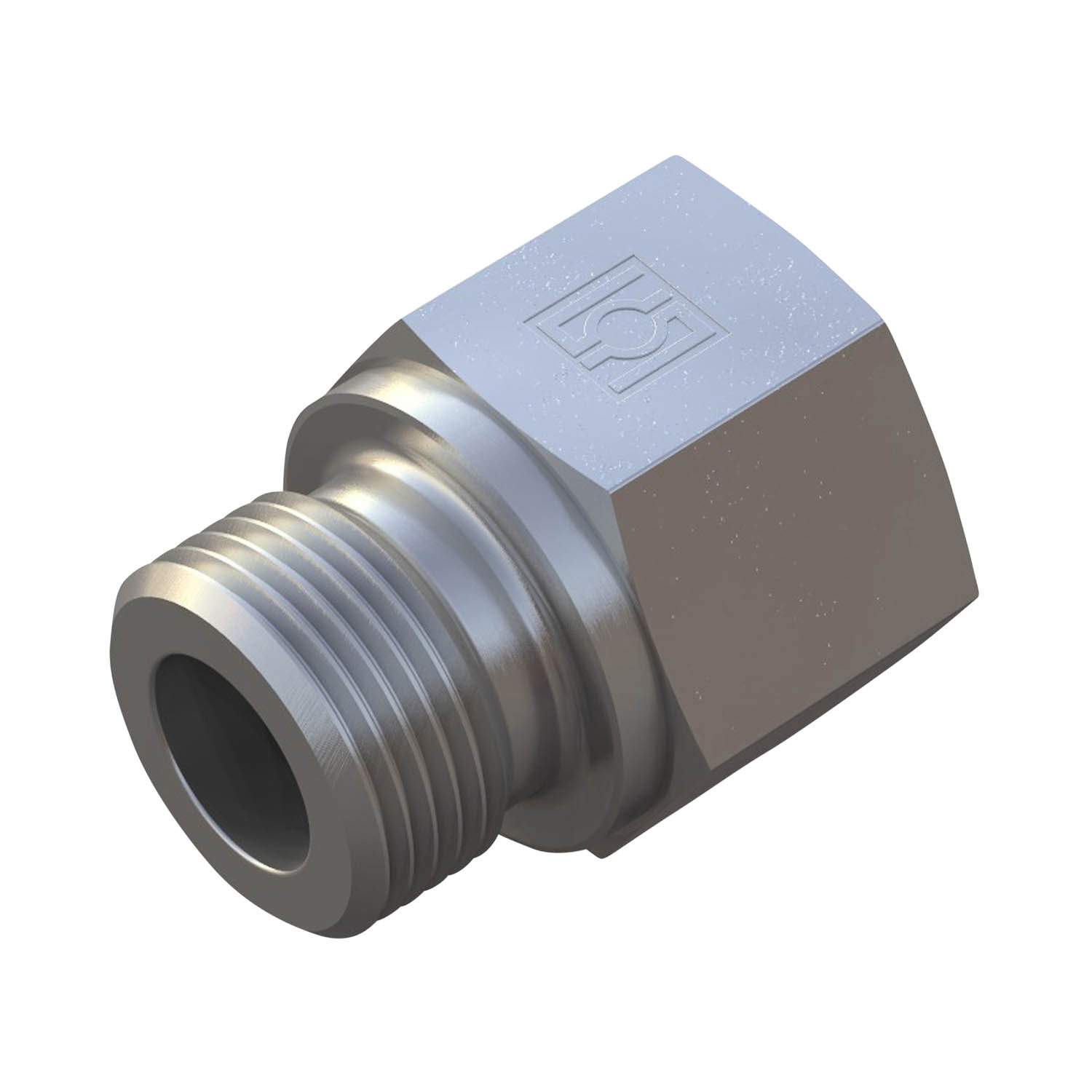 Stauff 6030002965. Gewindereduzierer Gewinde1: R1 1/2 Gewinde2: R1/2 Stahl, Zink/Nickel-beschichtet