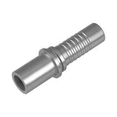 Stauff 6100096896. straight hose connector VA with standpipe DN 06 06 L