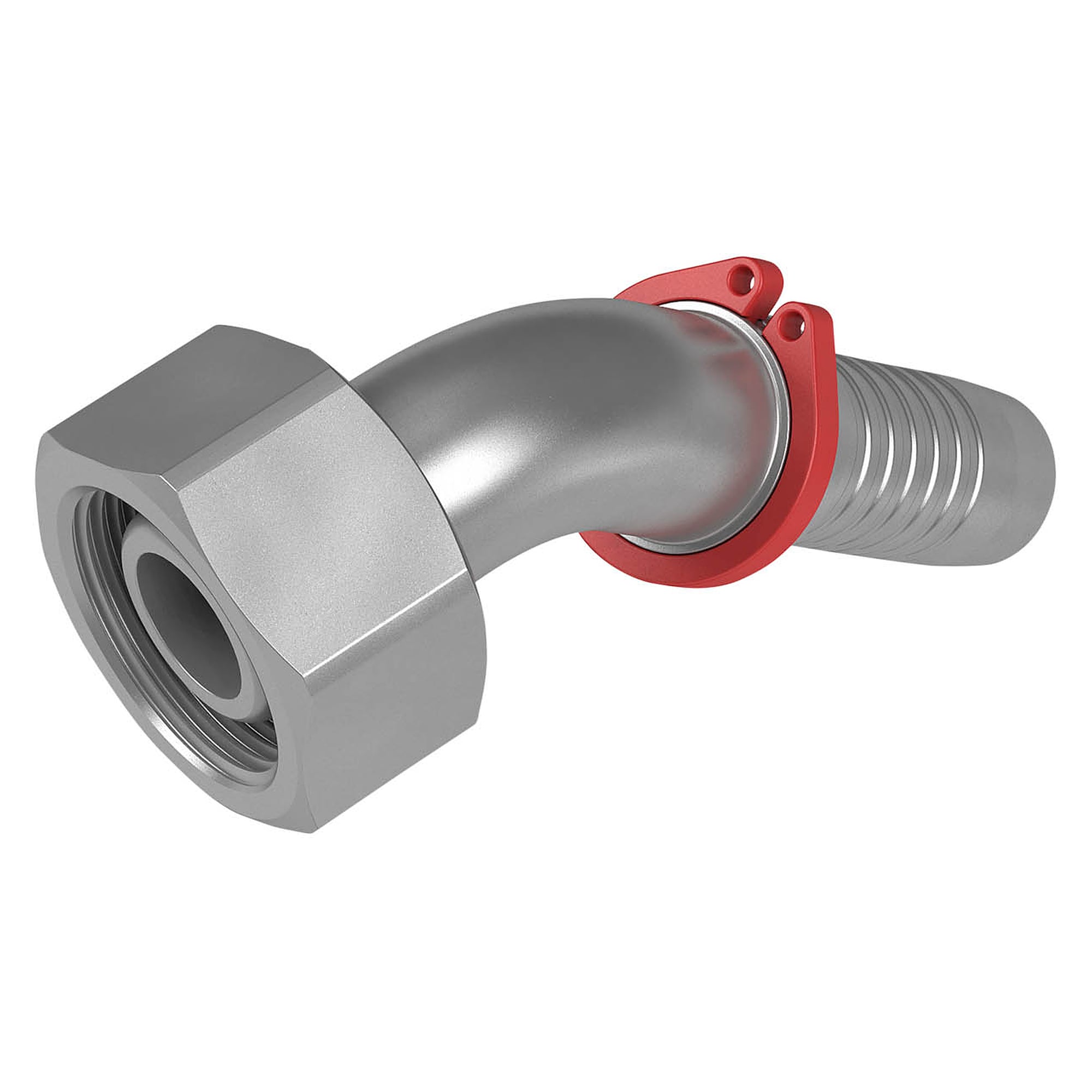45°-Schlauchnippel 24°-Dichtkegel / O-Ring DN 10 12 - Stauff 6100058585