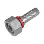 Stauff 6100095671. straight hose connector VA 24°-taper / O-Ring DN 08 10 L