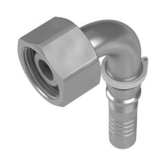 Stauff 6100095346. 90°-hose connector Multivos 24°-taper / O-Ring DN 31 38 S