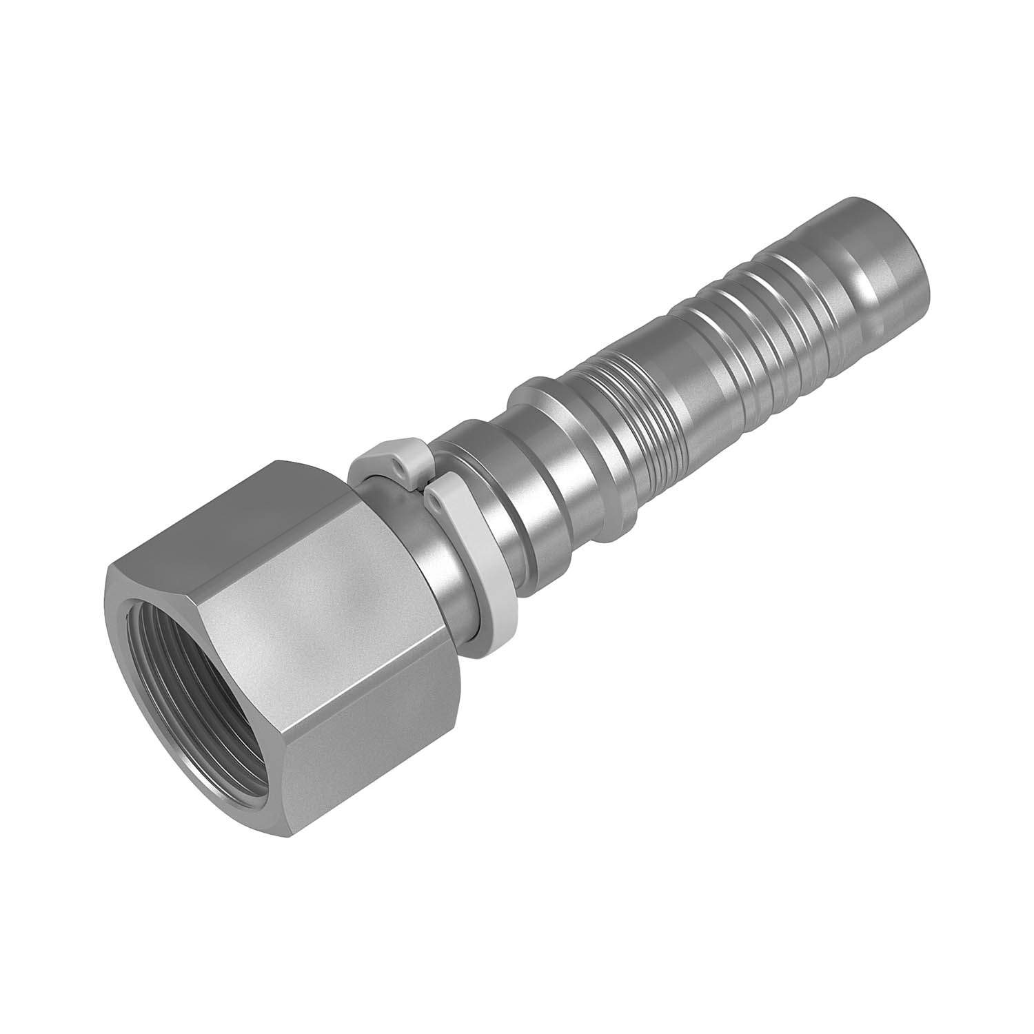 Stauff 6100095297. hoseconnector straightMultivos ORFS-connection UN/UNF-female thread DN 25 1 7/16"-12 UN