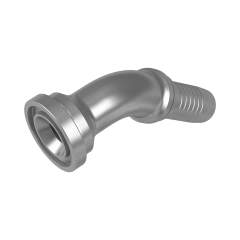 Stauff 6100096727. 45°-Schlauchnippel VA SAE-Flanschanschluss (3000PSI) DN 31 SAE 1 1/4"