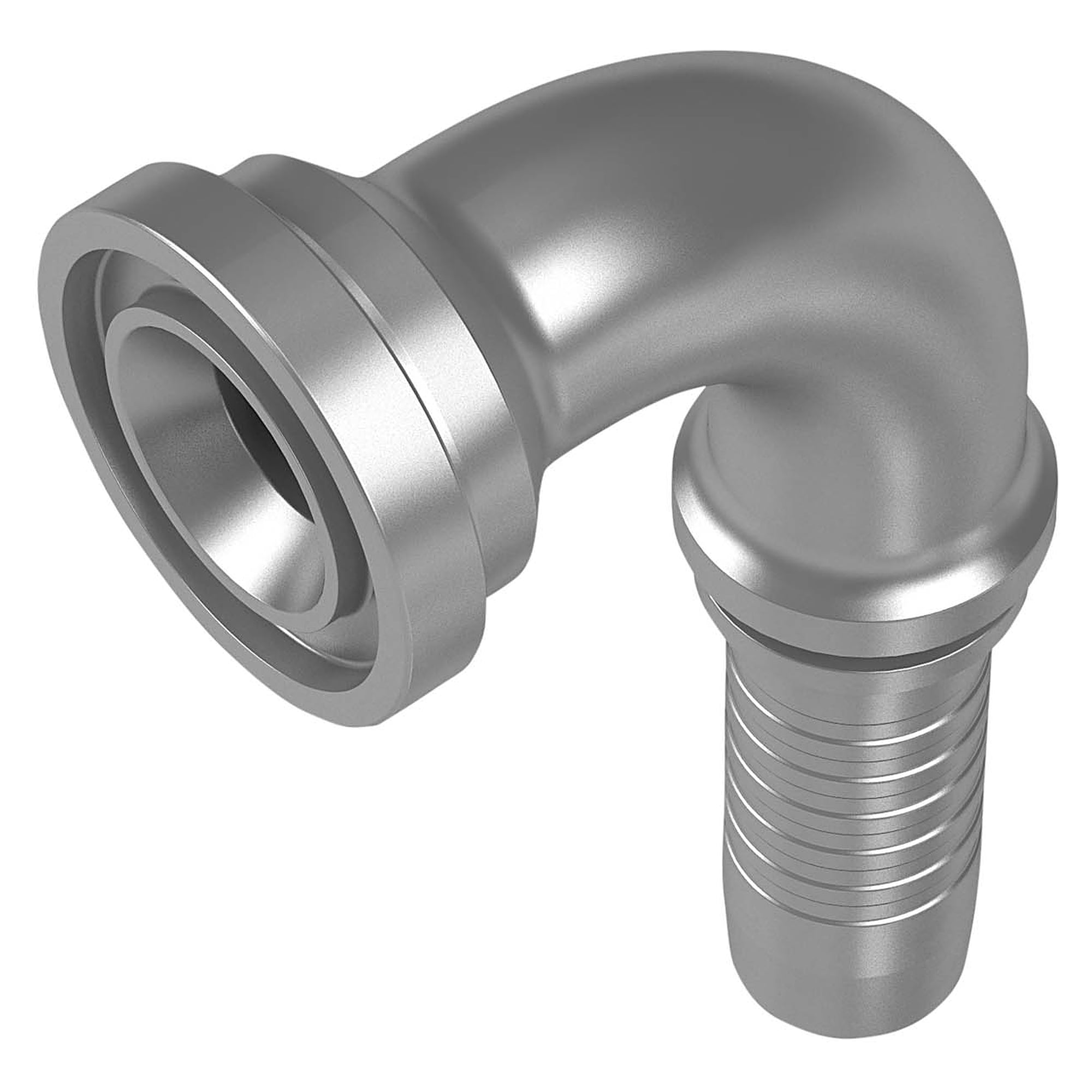 90°-Schlauchnippel SAE-Flanschanschluss DN 38 SAE 2" - Stauff 6100096815