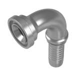 Stauff 6100096731. straight hose connector VA SAE-flange connect. (3000PSI) DN 31 SAE 1 1/4"