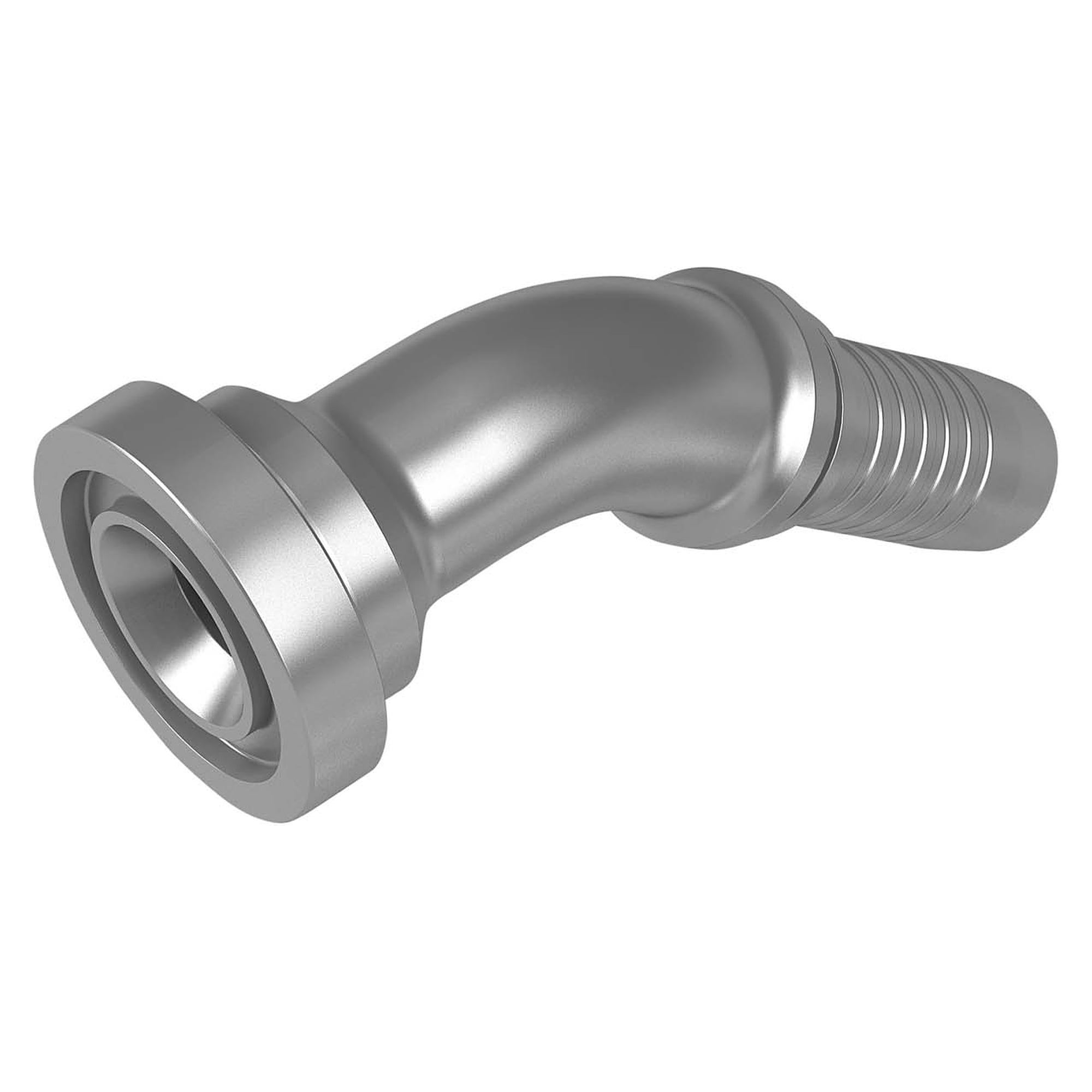 45° Hose Nipple SAE-Flanschanschluss DN 31 SAE 1 1/4" - Stauff 6100096741