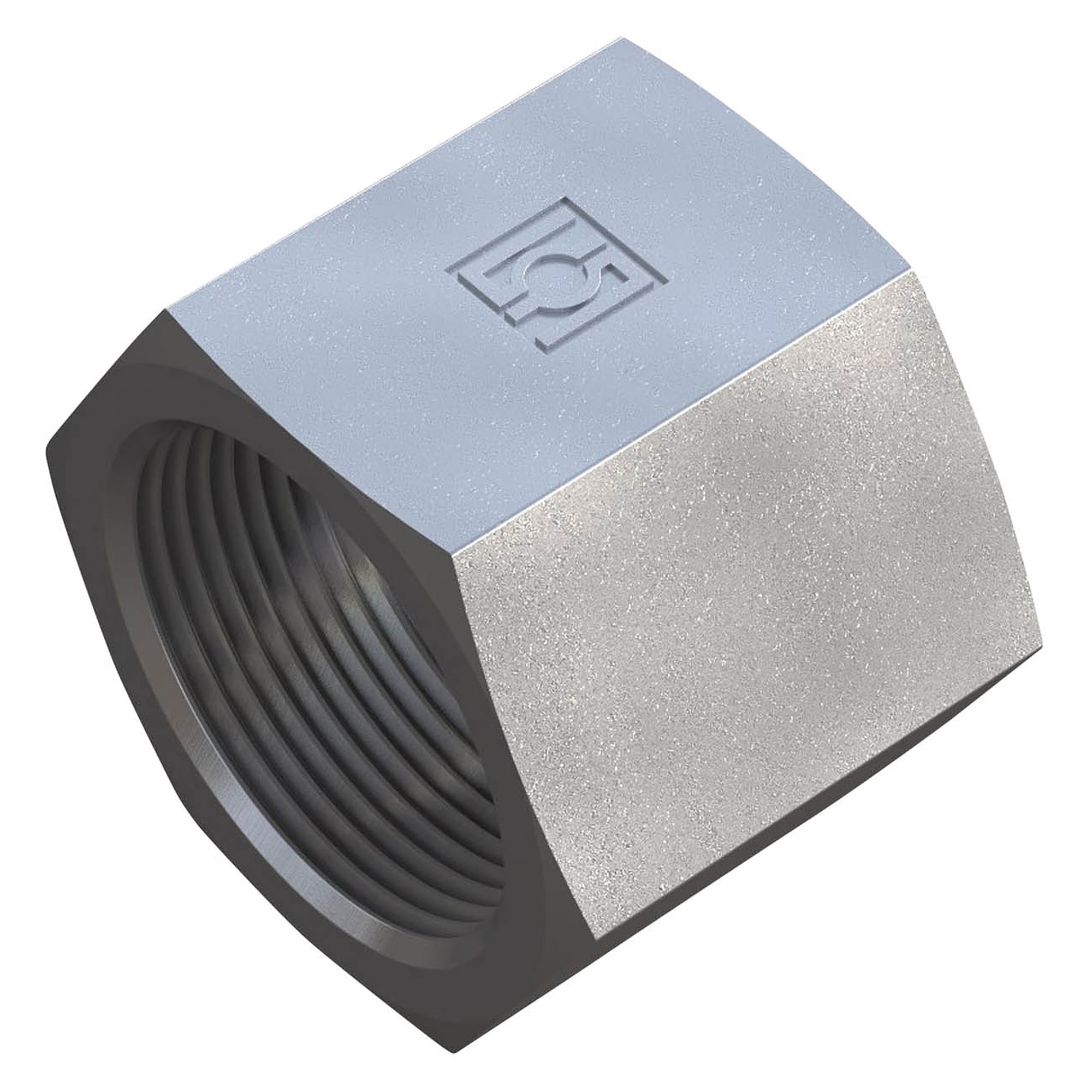 Überwurfmutter 37°-Bördelverschraubungen Size 18L Steel, Zink/Nickel-beschichtet - Stauff 6030006806