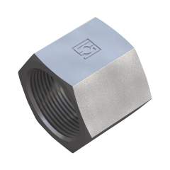 Stauff 6030006807. Union Nut for 37° Flared Tube Fittings Size / Type: 22L Steel, Zinc/Nickel-Plated