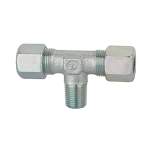 Riegler 112185.T screw-in fitting, R 1/8 o., Pipe exterior Ø 6, galvanised steel