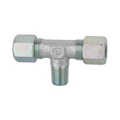 Riegler 112192.T screw-in fitting R 1/2 o., Pipe exterior Ø 18, galvanised steel