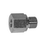 Riegler 112267.Long reducer, G 1/4 o., G 1/8 i., AF1 19, galvanised steel