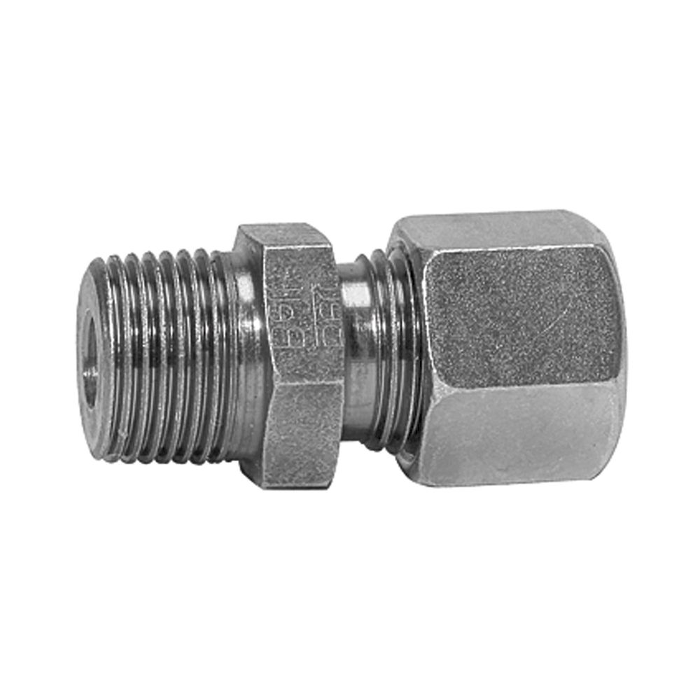 Riegler 112127.Straight screw-in fitting, R 1/4 o., Pipe exterior Ø 6 mm