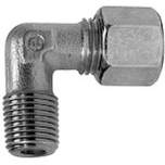 Riegler 112176.Angled screw-in fitting, R 3/8 o., Pipe exterior Ø 10 mm