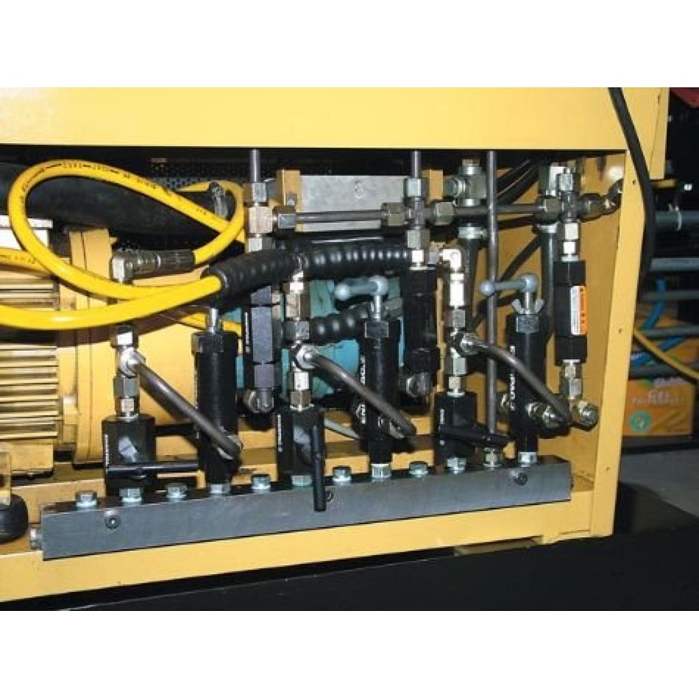 Absperr- und Sicherheitsventil mit eingebautem Druckbegrenzungsventil, Vitondichtungen - Enerpac V66NV