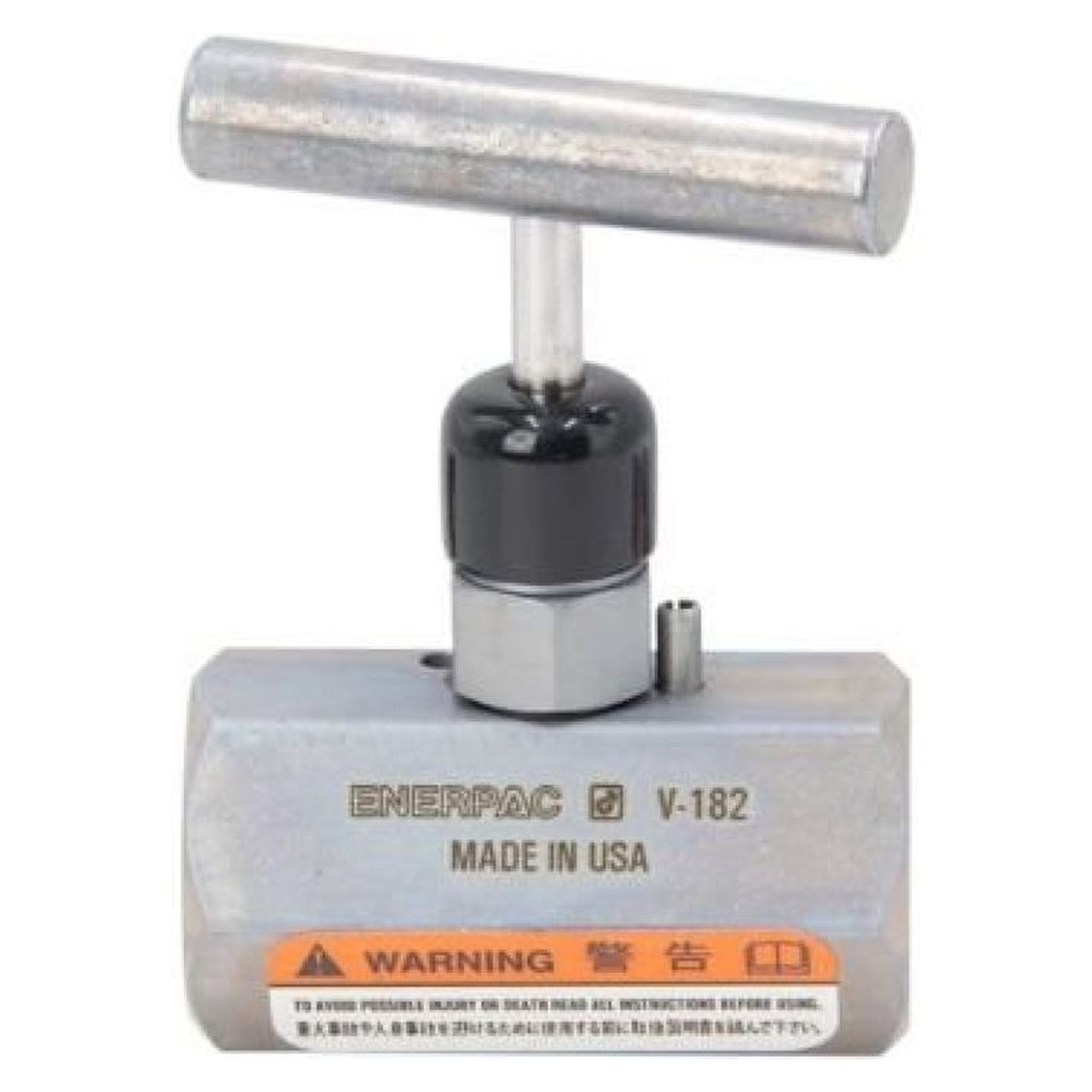 Needle Valve, 1/4 in NPTF Oil Port - Enerpac V182