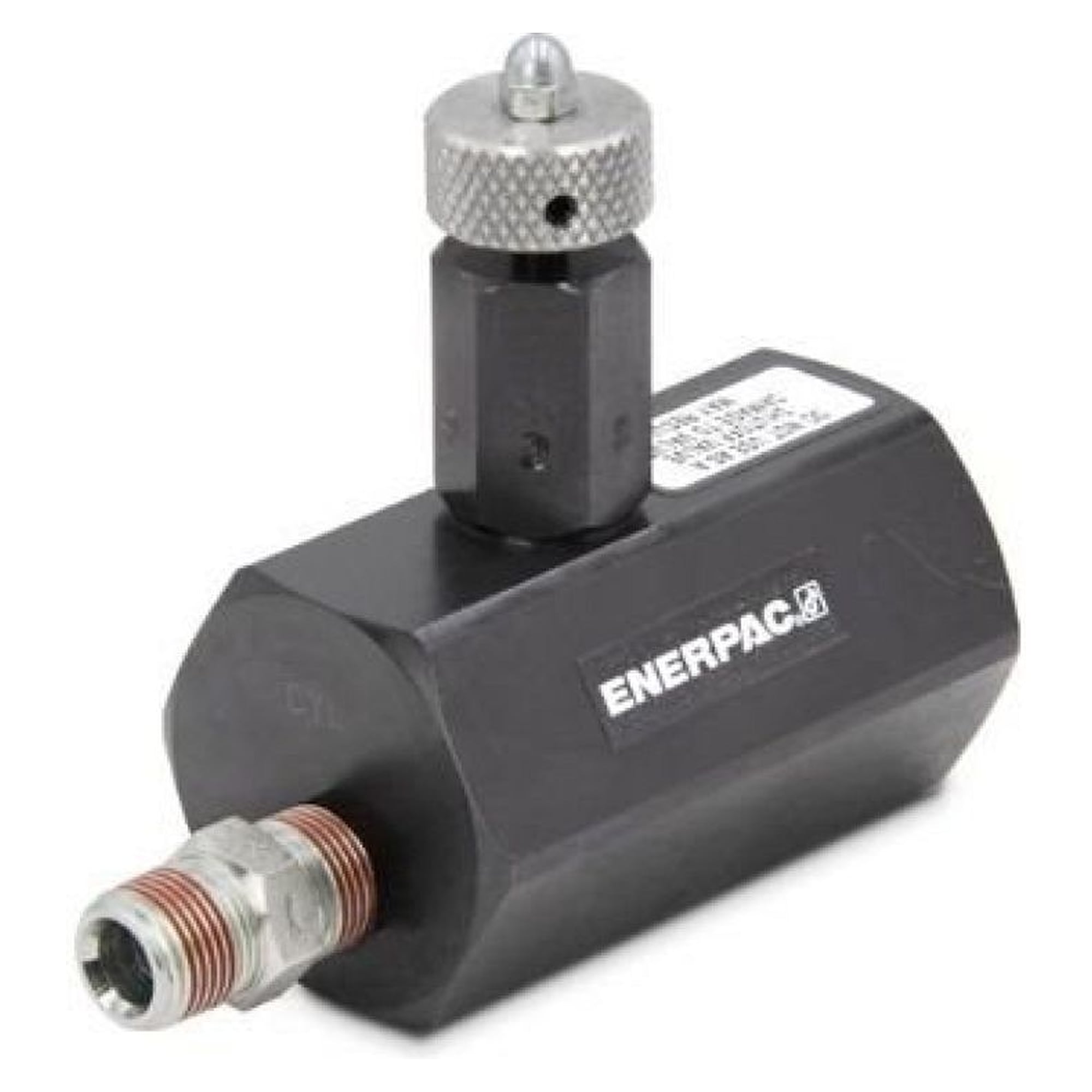 Absperr- und Sicherheitsventil mit eingebautem Druckbegrenzungsventil, Feindosierung - Enerpac V66F
